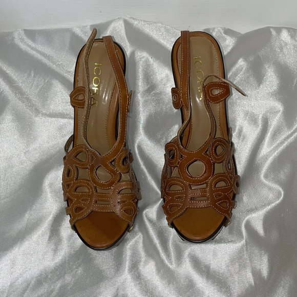 ICORA Shoes - ICORA Brown High Heels. Size 8!